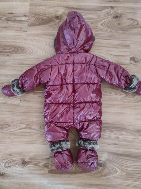 Zimná kombinéza pre novorodenca, 56