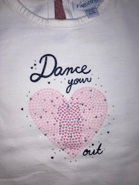 Mikina 74 kvalitná faggottino 9-12m, fagottino,74