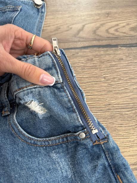 Šortky na traky xxs, denim,xs