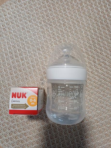 Sada nuk fľaška a dudlík 0-6mes., nuk