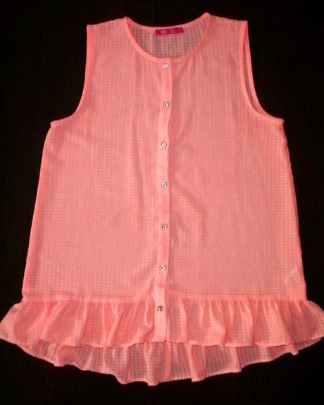 Štýlová ľahká blúzka s volánikom - veľ. 158, young dimension,158