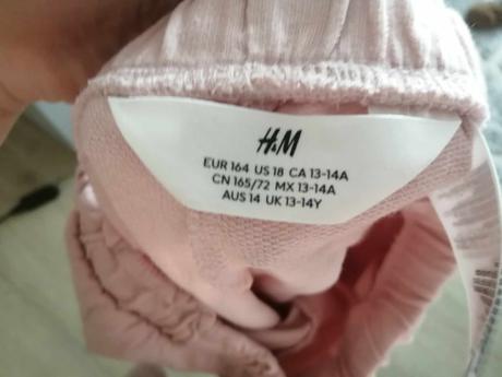 Kraťasy, h&m,164