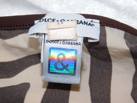 Dolce&gabbana luxusne dvojdielne plavky, 40