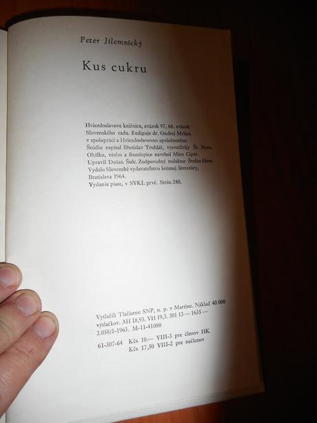 Kus cukru, p. jilemnický,