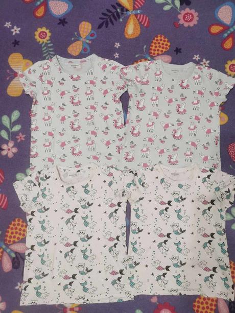 4x tričko s kr reserved, 158