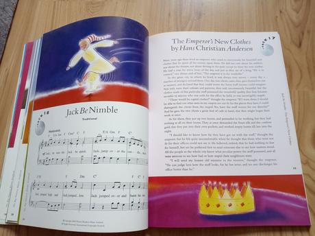 Kniha v anglictine the big nursery rhyme,