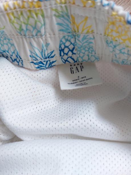 Plavky sortky ananas gap 92/98, gap,92