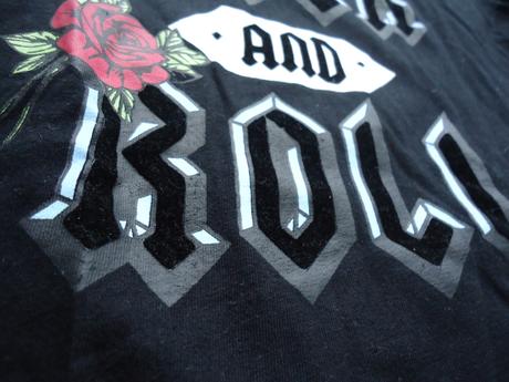 Tričko rock&roll pre správnu rebelku, reserved,s