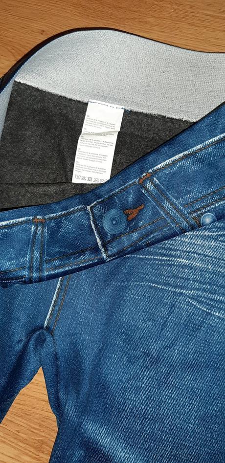 Jeggins slim&lift reálne vrecká, s