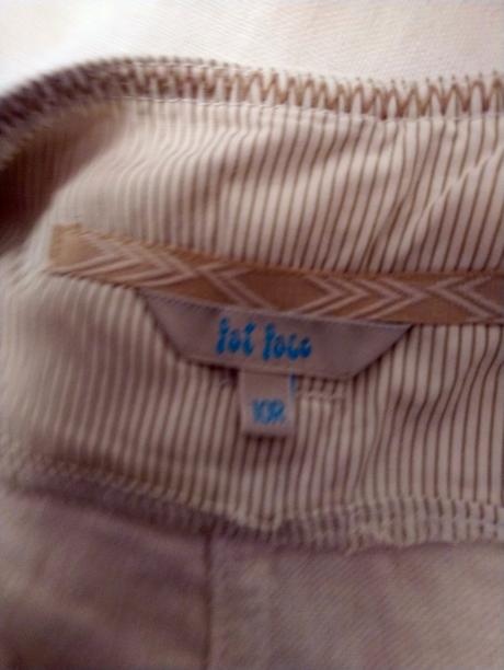 Dámske biele nohavice na leto, fat face, xs/s, s