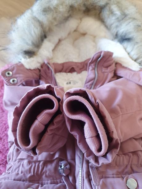 Zimna bunda/parka hm 92, h&m,92