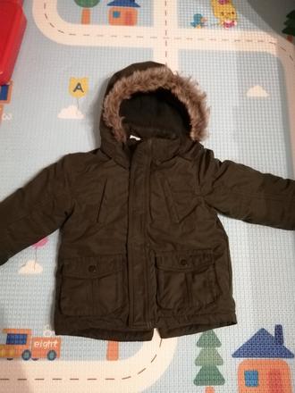 Takmer nenosena bundička, h&m,86