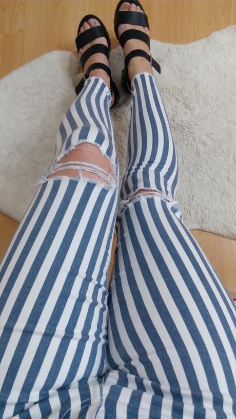 Dámske elastické rifle, s