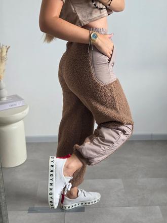 Štýlové teddy nohavice xs, h&m,xs