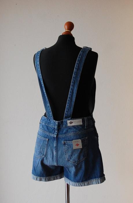 Štýlové džínsové kraťasy na traky, lee cooper,xs