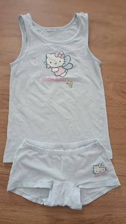Kompletík hello kitty, h&m,128