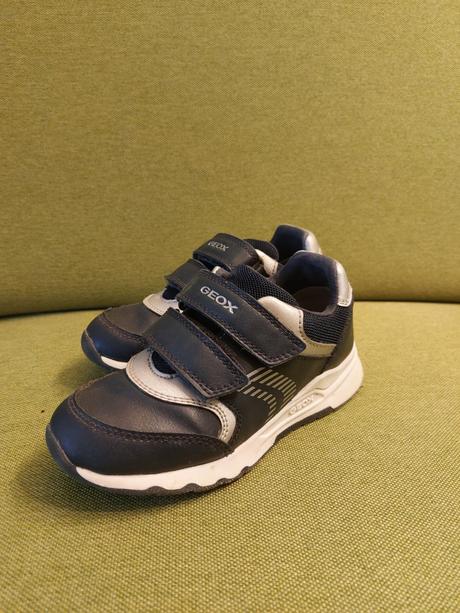 Prechodné kožené topánky geox, geox,26