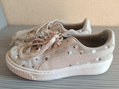 Béžové tenisky puma, puma,36