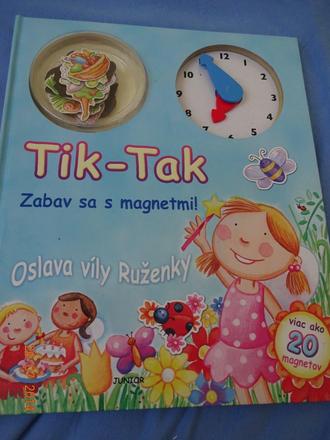 Knizka s magnetkami pre najmensich,