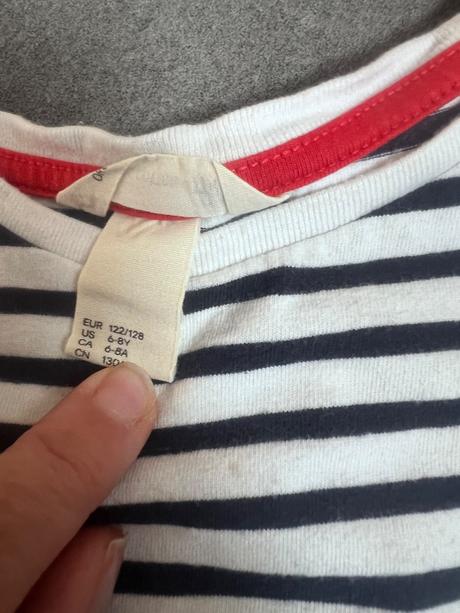 Pasikave šaty 2x, h&m,122