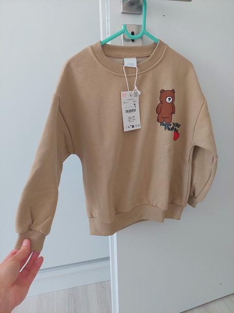 Bledohnedá mikina zara, zara,116
