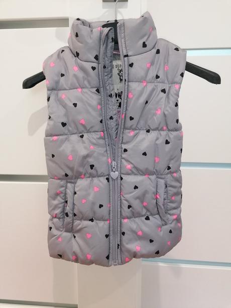 Dievčenská zateplená vesta, dopodopo,104