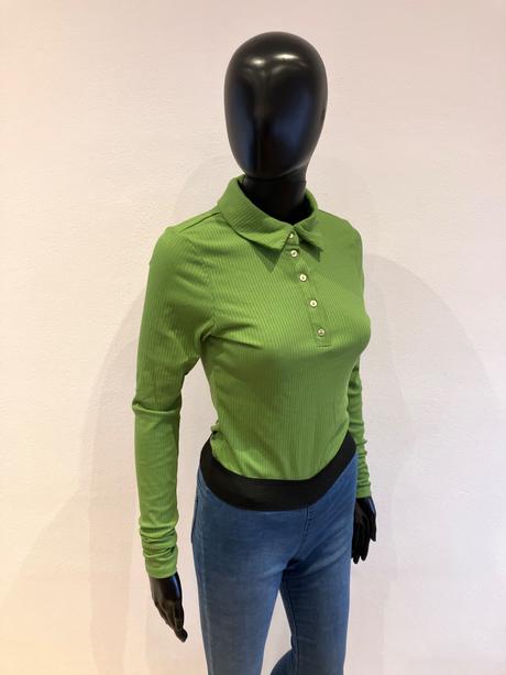 Dámske body s golierom h&m (s), h&m,s