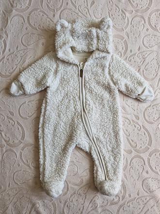 Mäkký - huňatý overál h&m, h&m,56