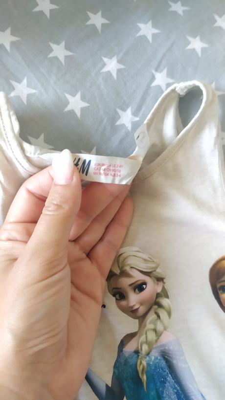 Frozen šaty, h&m,98
