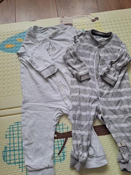 Overalik, pižamko, rozm. 62/68 cm, 2ks, 62