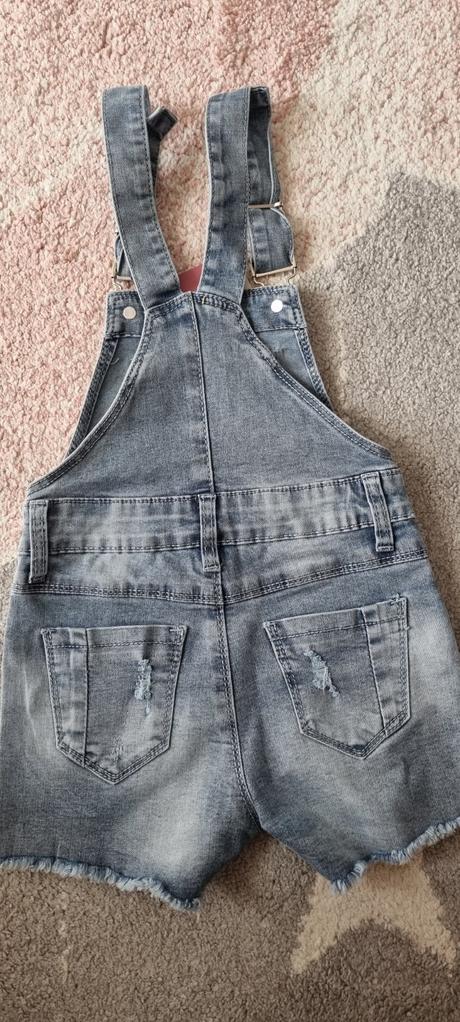 Džinsové kraťasy na traky, grace,116