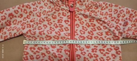 Fleece mikina na zips,fleece bunda, tchibo,122