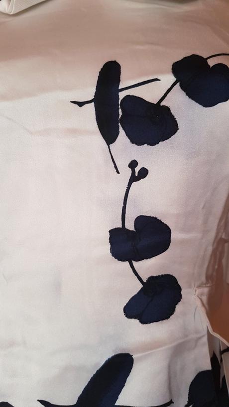 Armani saténový floral top, armani,s