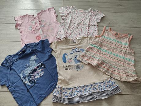 Tričká s krátkym rukávom, 86–98