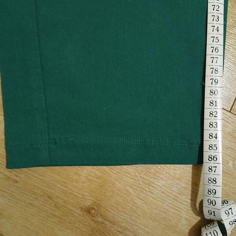 Zelené cigaretové nohavice/jeggins, tchibo,48