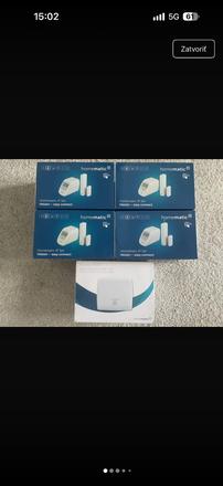 Smart home sada homematic ip 4x vykurovací set a a, 