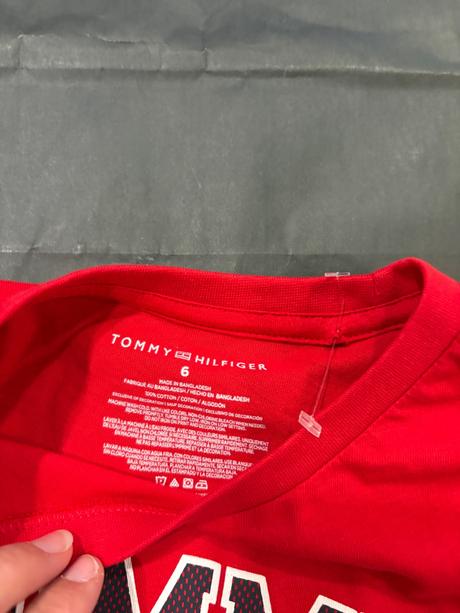 Tommy hilfiger chlapčenske tričko č.116, tommy hilfiger,116