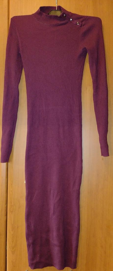 Pletené šaty, bershka,xs
