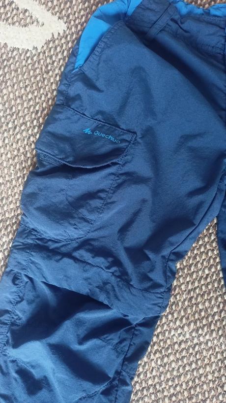 Detske nepremokave nohavice, decathlon,134