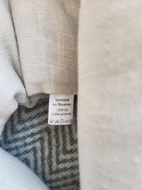 Ľanové hniezdo natural béžová rust baby dizajn, šírka (cm): 30,dĺžka (cm): 70