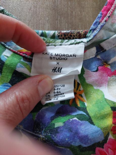 Šaty 122-128, h&m,122