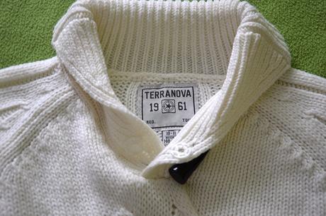 Krásny biely dievčenský pulóver, terranova,140