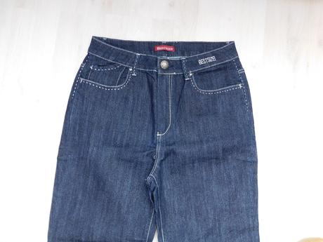 Rifle lesklé s vysokým pásom č.44, 44