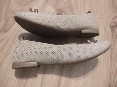 Kožené baleríny, lasocki,38