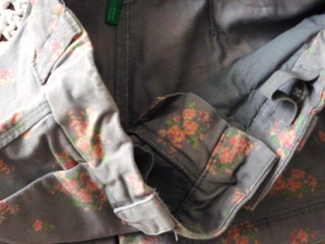 Prekrásne kvalitné šortky-kraťasky super stav 134, benetton,134