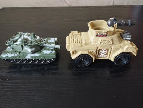 Detské vojenské autíčka 2ks, 