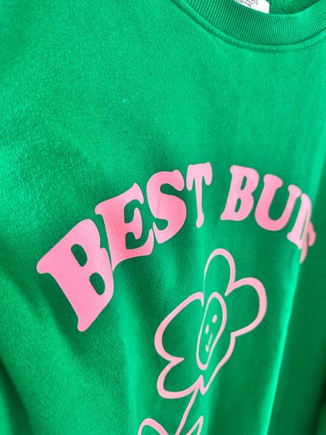 Zelené mikinové šaty, tunika best buds, house
