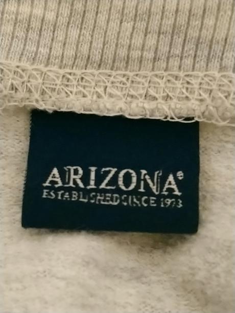 Svetlo sivá mikina s nápisom glam, arizonna 152 cm, 152