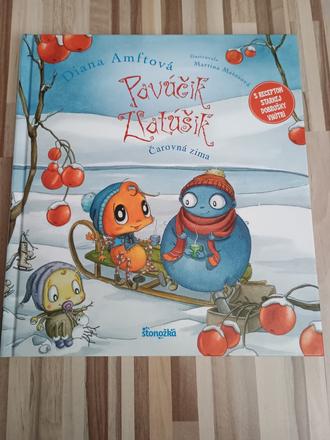 Kniha pavucik zlatusik čarovná zima,