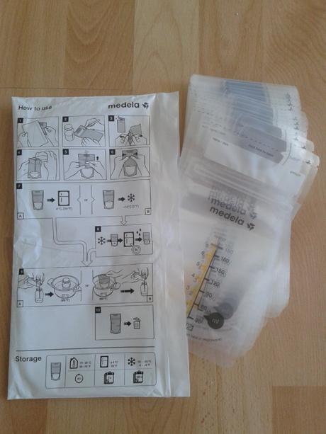 Sačky na mlieko medela, medela